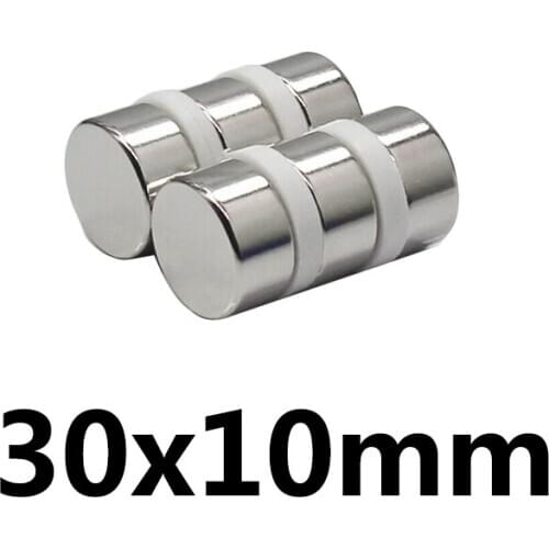 1/2/3PCS 30x10 mm Circular Magnets 30mmx10mm N35 Thick Neodymium Magnet Dia 30x10mm Permanent NdFeB Magnetic magnet 30*10 mm