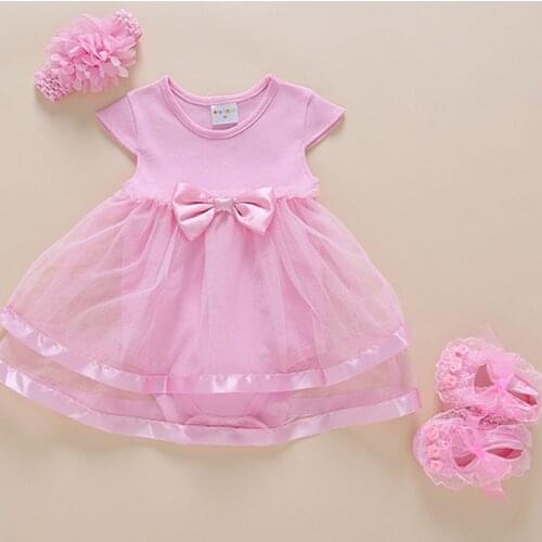 For 22" Reborn Doll Dress Clothes Newborn Baby Girl Clothes Size 0-3 Months Gift New Born Girl Clothes Baby Christmas Outfits
