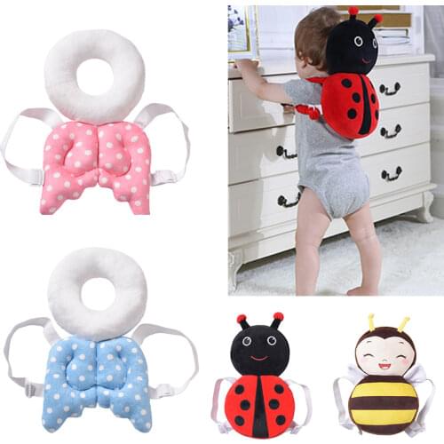 Baby Head Protection Pad Toddler Headrest Pillow Baby Neck Cute Wings Nursing Drop Resistance Cushion Baby Protect Cushion