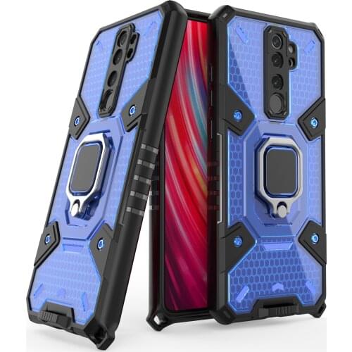 Magnetic Absorption Anti-knock Business Case for Xiaomi Poco X3 NFC F3 5G M3 Pro Mi 11 Redmi Note 10 9 Pro Max 9A 9C Cover