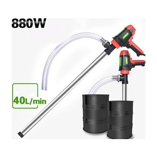 220V880W40L Portable electric speed regulating oil/water pump, iron/aluminum/stainless steel material is optional,Extract liquid
