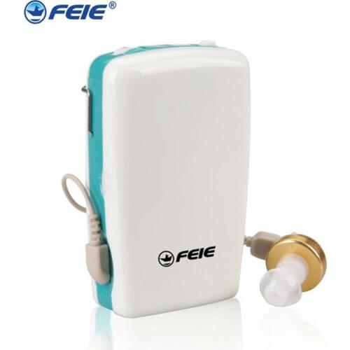 Hearing aids for severe deafness Pocket Type Sound Amplifier Invisible Portable Earphones for the elderly S-6B Free Shipping