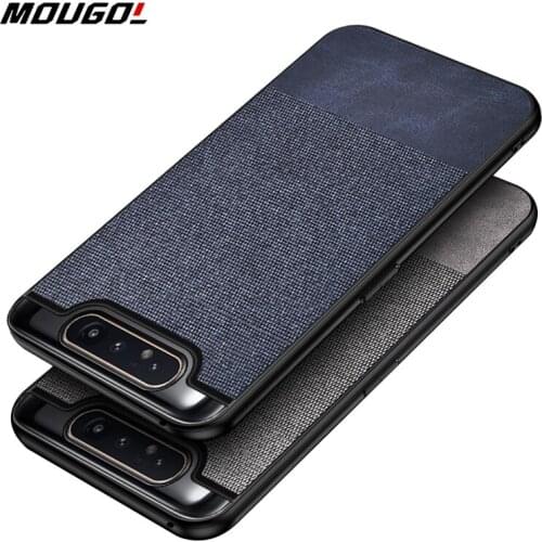 For Samsung A80 Case Cloth Shockproof Case for Samsung Galaxy S10 S10E S9 S8 S7 Plus 5G A30 A40 A70 A80 A90 Note 8 9 10 Pro Case