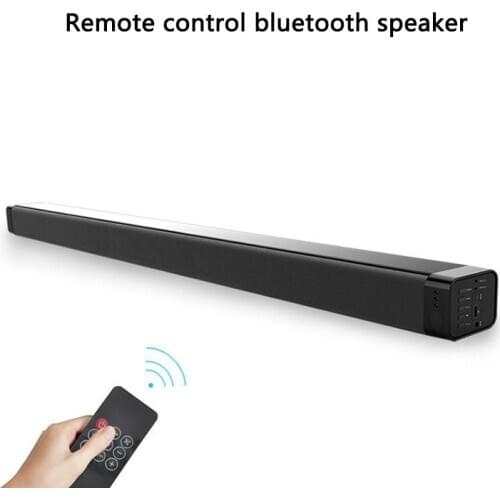 Sound bar S5 wireless bluetooth speaker high-power wall-mounted speaker echo wall subwoofer multi-function remote control audio