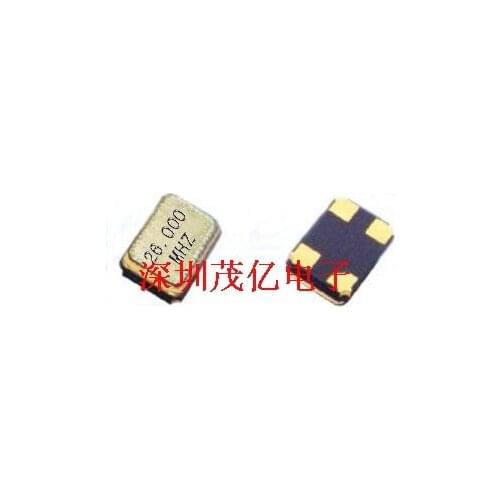 10pcs/ passive SMD crystal oscillator 3225 4p 3.2*2.5mm 4 feet 26M 26MHZ 26.000MHZ original