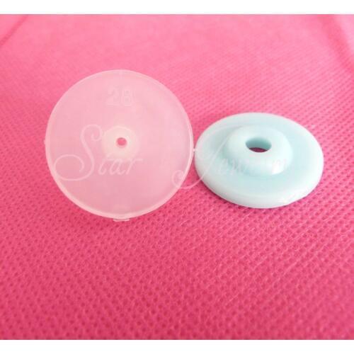 28mm white colot toy joint with blue washer for doll accessories/30pcs