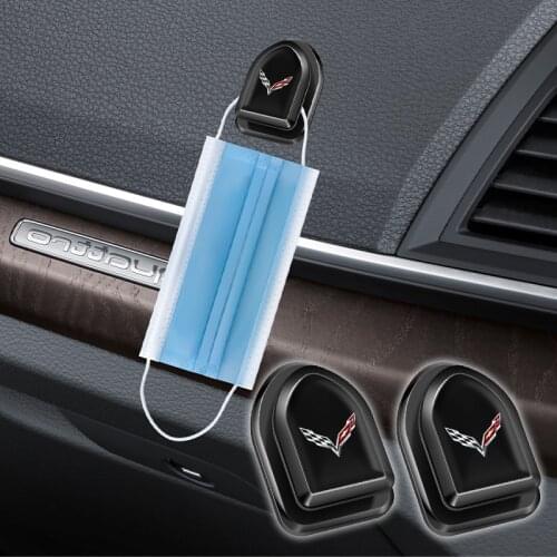 Car Creative mini hook interior hooks headphone cord key storage Poly Bag hook for Chevrolet Corvette Car Styling