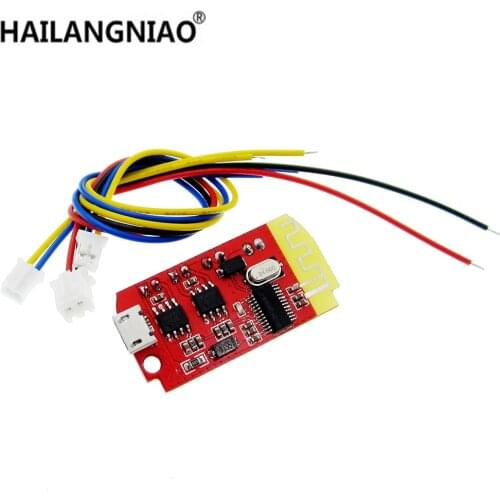 DC 3.7V 5V 3W Digital Audio Amplifier Board Double Dual Plate Bluetooth Speaker Modification Sound Music Module Micro USB DIY