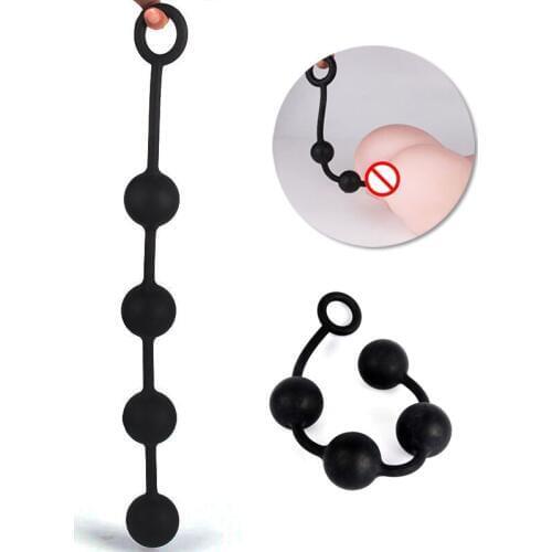 Sex Anal Plug Anal Orgasm Butt Plug Play Pull Ball Ring Stimulator Anal Beads Plug Prostate Massage Adult Sex Toys For Women Man