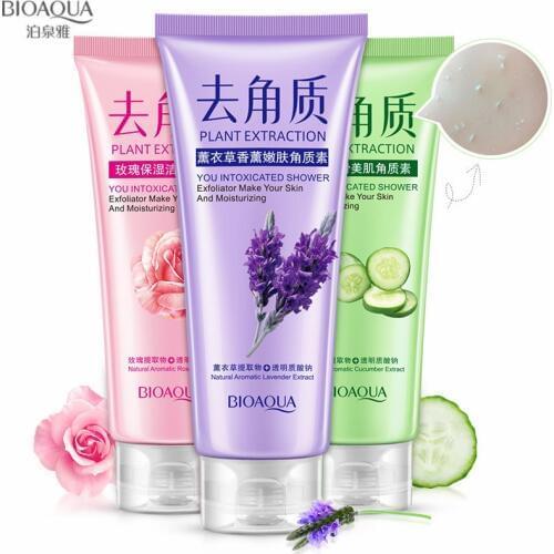 Natural And Organic Plants Essence Facial Exfoliating Cream 120g Whitening Peeling Cream Dead Skin Remover Facial Scrub Removal