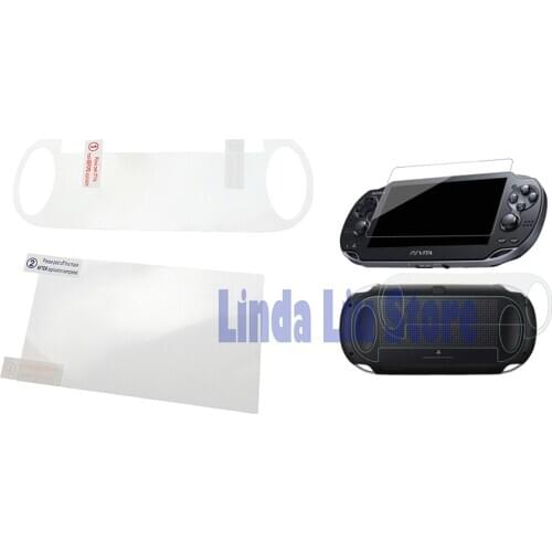 OCGAME 20pcs FOR PSV1000 Ordinary film FOR PSVITA 1000 Front and back film Back film Protective film HD high transparency