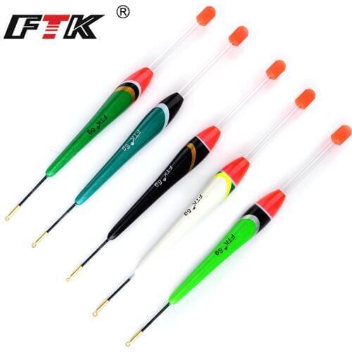 FTK 5Pcs/Lot Barguzinsky Fir Weight 3g/4g/5g/6g/7g Fishing Float Length 18cm-20.5cm Float For Carp Fishing