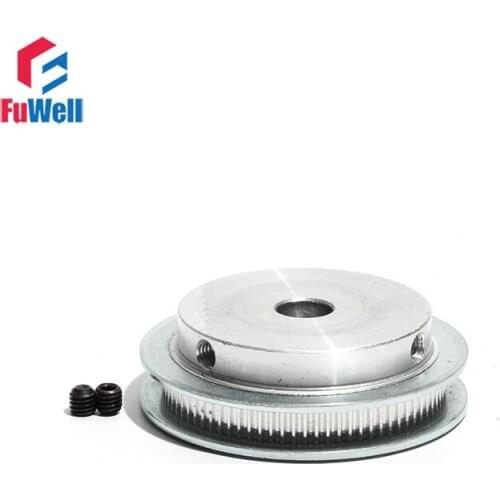 Timing Pulley S2M 56Teeth Aluminum Alloy Transmission Pulley 5/8/10/15mm Bore S2M-56T 7mm/11mm Belt Width Toothed Belt Pulley