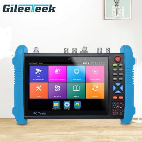 IPC9800MOVTADHS Plus updete 4K CCTV Camera Tester 8MP TVI CVI 8MP AHD CVBS IP camera tester monitor Rapid ONVIF CVBS loop test