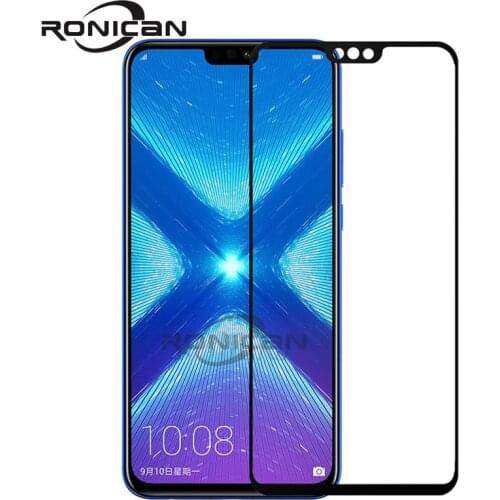 Huawei Honor 8X Tempered Glass Original RONICAN Full Cover Screen Protector for huawei honor 8x Glass Tempered Protective