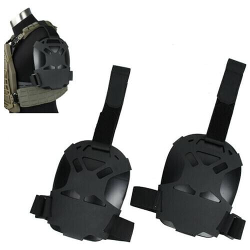 TMC Tactical Shoulder Armor Guard Protector for Tactical Vest TMC3439-BK