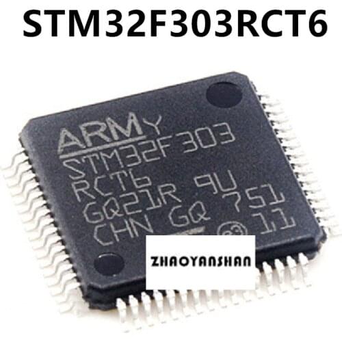 1pcs X STM32F303RCT6 STM32F303 LQFP64 new