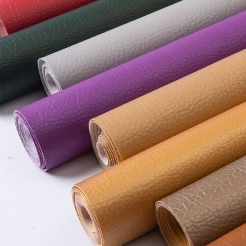 100cm*140cm/Piece,Thickened Lychee Grain Artificial Leather,Bag Clothes,Wallet,Sofa Decoration,PU Leather,DIY Handmade Material