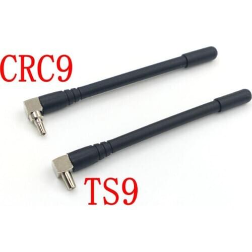 2pcs 1900-2100MHz 3dbi mini rubber antenna with CRC9/TS9 connector