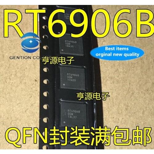 5PCS RT6906B RT6906BGQW QFN in stock 100% new and original
