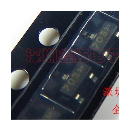50pcs/lot 2N7002ET1G 2N7002E 60V 260mA 703 SOT-23 IC
