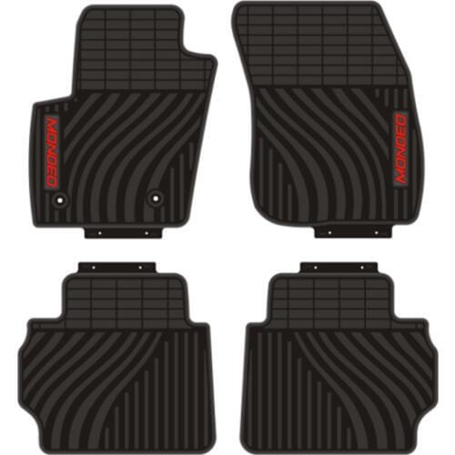 Car Floor Mats for Ford Mondeo Focus Fiesta Special No Odor Trunk Carpets Waterproof Rubber