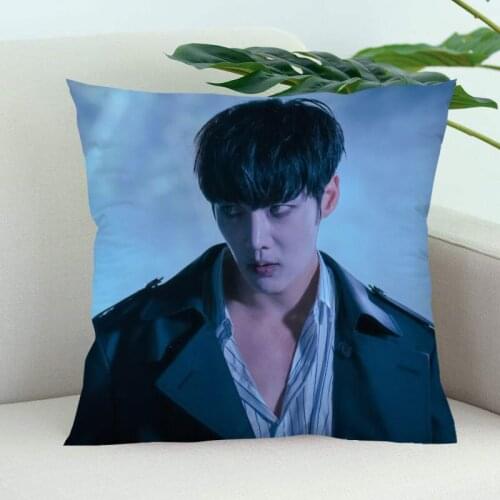 Zombie Detective Pillow Cover Bedroom Home Office Decorative Pillowcase Square Zipper Pillow Cases Satin Soft