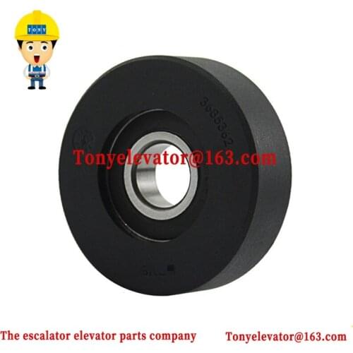 DEE3685362 KM3685362 ROLLER,75*23.5,PU6204-HF Replaced by DEE4008754 1705634700 Use for Kone Fujitec