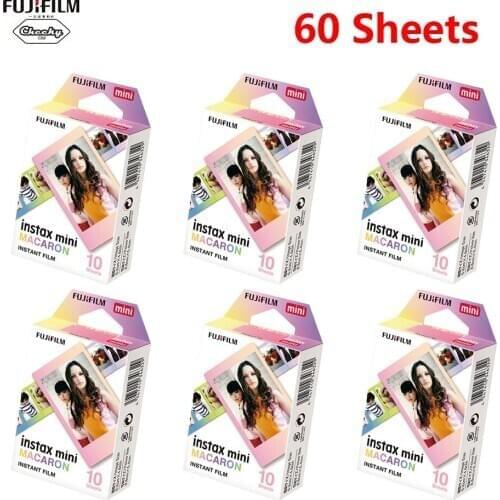 10-60 sheets Fujifilm Instax mini film for Fujifilm Instant Camera 7 8 9 25 50s 70 90 sp-1 sp-2 Smartphone Photo Printer
