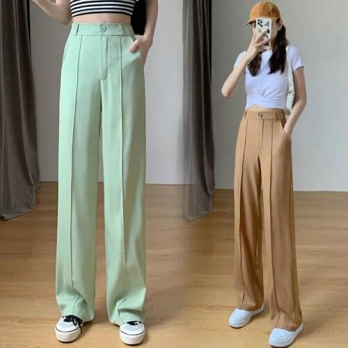 Женские прямые брюки JEYONGZOO China At AliExpress