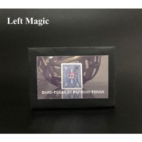 Card-Teran Magic Tricks Prediction Card Magia Magician Close Up Illusions Gimmick Props Chosen Card Appearing