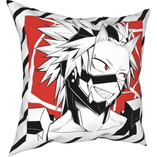 Kirishima My Hero Academia Pillowcase Printing Polyester Cushion Cover Decor Pillow Case Cover Living Room Wholesale 40X40cm