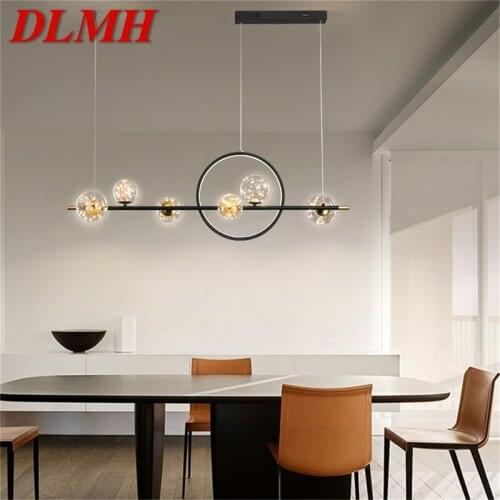 DLMH Nordic Creative Pendant Light Modern Lamp LED 3 Colors Fixtures Decorative For Home Dining Room