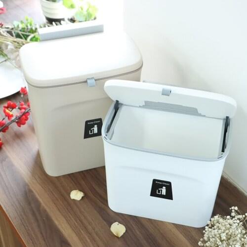 Kitchen Trash Can Kitchen Waste Bin Kitchen Garbage Cans Recycle Rubbish Bin for Kitchen Dustbin Garbage Bin Trash Bin Trashcan