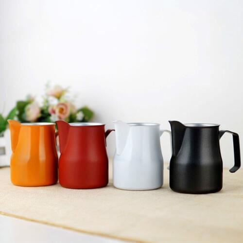 Frothing Jug Espresso Coffee Pitcher Barista Craft Coffee Latte Milk Frothing Jug Stainless Steel Mug