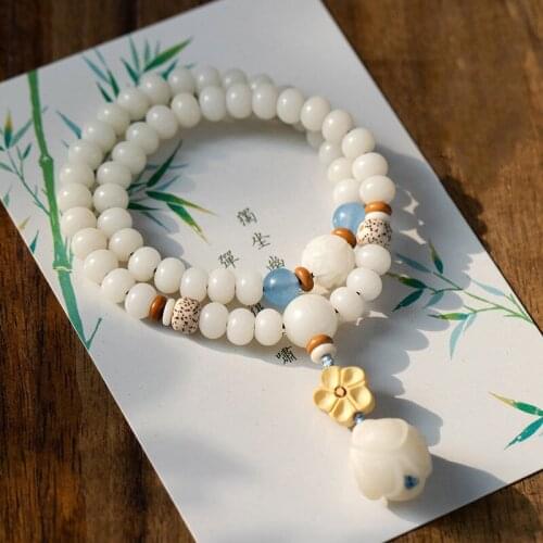 LUCKCOMEE White Bracelets