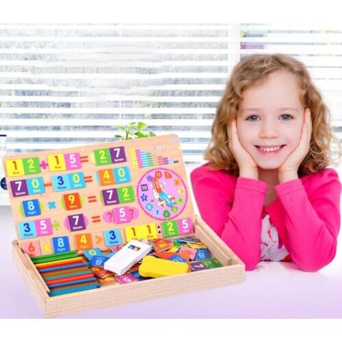 Multifunction Counting Sticks Mathematical Calculation Preschool Toys Board Game