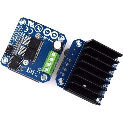 High-Power Motor Drive Module BTS7960 43A Current Limiting Control Semiconductor Refrigeration Drive