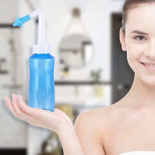 500ML Nasal Wash Cleaner Irrigator Adults Children 15 Bags Salt Medical Healthy Neti Pot Nose Cleaning Device Nose Wash Cavity