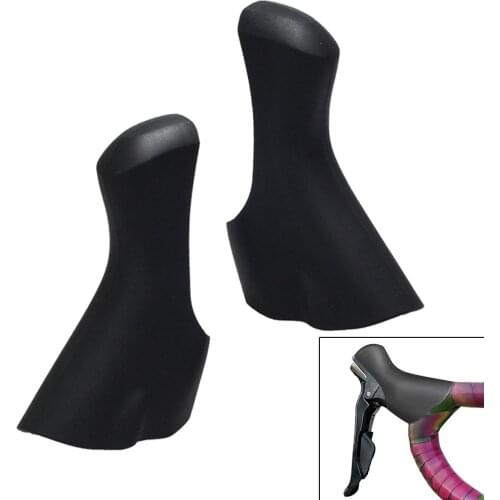 Bike Bicycle Grips Brake Bicycle Handlebar Lever Hoods For-Shimano 6800/5800/4700 Gear Shift Lever CoverBicycle Accessories