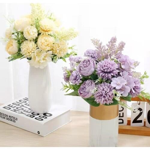SNQP Artificial Flowers For Decoration