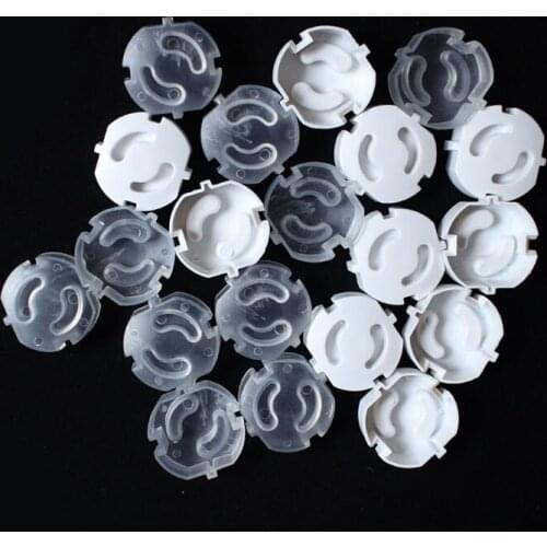 10pcs EU Electrical Outlet Cover Plugs Child Safety Anti Electric Shock for Power Socket Guard Baby Protection Home Accessories