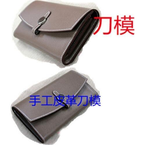 Designer leather craft tools women long folded wallet die cutting knife mould hand machine punch tool set deri el aletleri