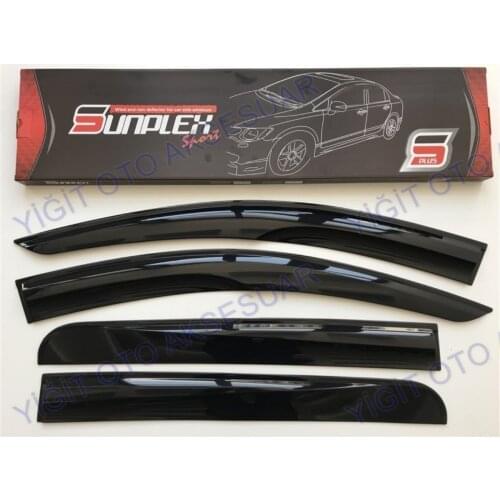 For MITSUBISHI L200 TRITON Rain Wind Deflector 2016-2018 Sunshade Curtains Car Windshield Auto Accessory Universal Spilitter Mud