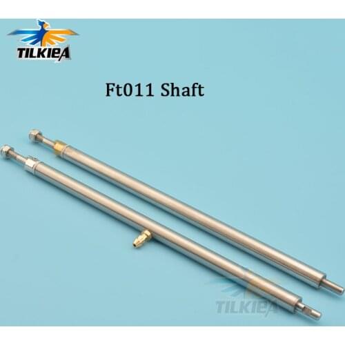FT011 Steel Tube Spare Parts Stainless Steel 4mm Ship Shaft For FT011 2.4G Brushless RC Racing Boat