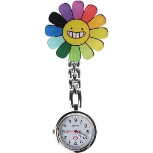 Hot Sale Nurse Watch Fashion Lady Girls Pocket Watches Hang Clip Portable Doctor Hospital Medical Charm Jewelry Gifts