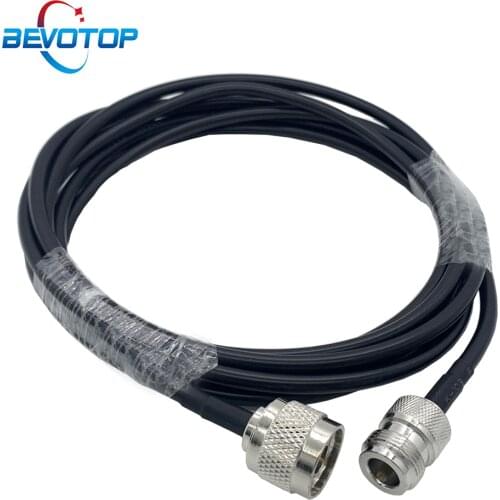 N Male to N Female RG58 RF Coaxial Jumper Pigtail N Type M/F Adapter Radio WIFI Extension Cable for 4G LTE Cellular Amplifier