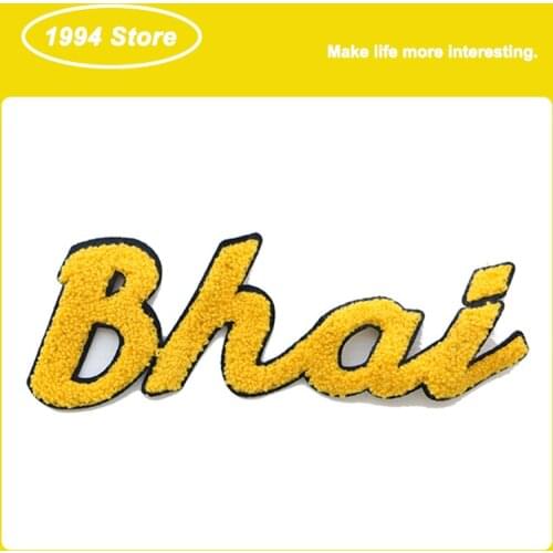 Sew On Letter Patches For Clothes DIY Decorative Badges Embroidery Patch Fashion Dress Shirt Jacket Handbags Sewing Supplies