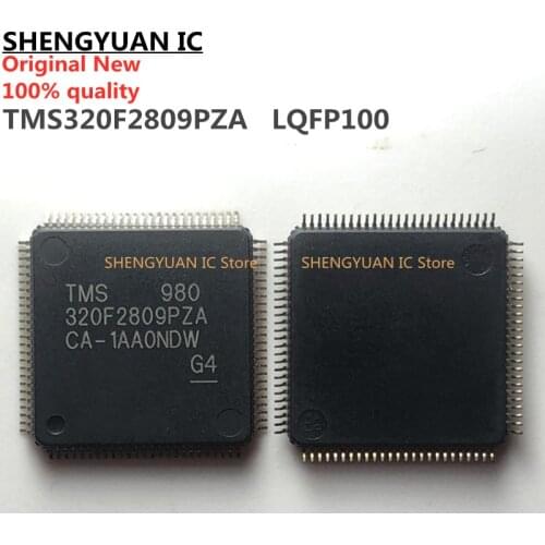 1 pcs/lot TMS320F2809PZA TQFP-100 TMS320F2809 320F2809PZA Digital Signal Processors 100% new imported original 100% quality
