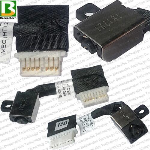 Original NEW Laptop DC POWER JACK w/ CABLE connector for Dell Inspiron 14 5480 15 5580 Vostro 5581 Bucky-N14 450.0F703.0001